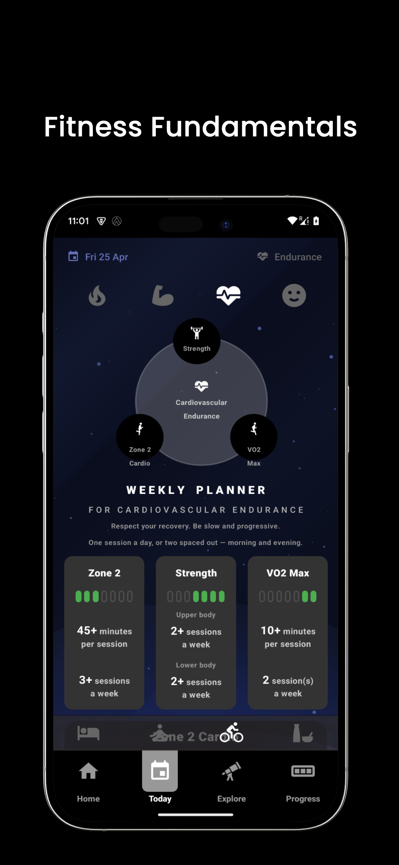 Fitness Trifecta app screenshot